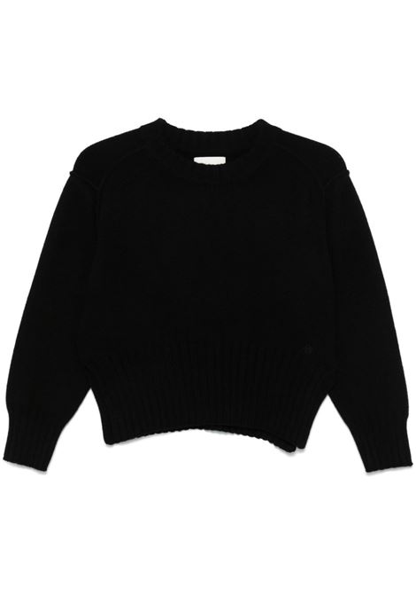 Maglione Liana con cuciture in nero Loulou Studio - donna